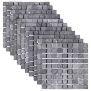 vidaXL &Pi;&lambda;&alpha;&kappa;ί&delta;&iota;&alpha; &Mu;&omega;&sigma;&alpha;ϊ&kappa;&omicron;ύ &Gamma;&kappa;&rho;&iota; 30 x 30 cm &Mu;ά&rho;&mu;&alpha;&rho;&omicron;