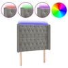 vidaXL &Kappa;&epsilon;&phi;&alpha;&lambda;ά&rho;&iota; &Kappa;&rho;&epsilon;&beta;&alpha;&tau;&iota;&omicron;ύ LED &Alpha;&nu;&omicron;&iota;&chi;&tau;ό &Gamma;&kappa;&rho;&iota; 103x16x118/128&epsilon;&kappa;. &Beta;&epsilon;&lambda;&omicron;ύ&delta;&iota;&nu;&omicron;