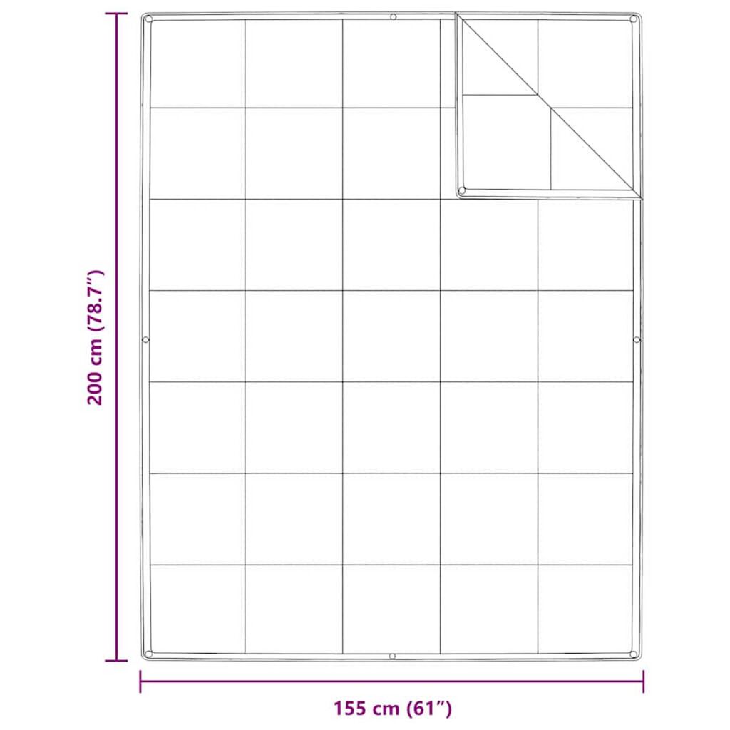 vidaXL Σετ Κουβέρτας με μαξιλάρι 2 pcs Λευκό 155 x 200 εκ. Πούπουλο