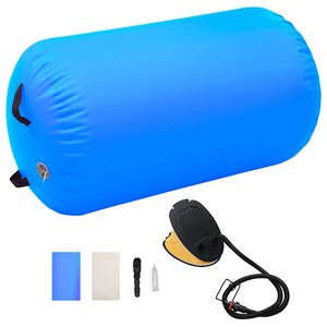 vidaXL &Kappa;ύ&lambda;&iota;&nu;&delta;&rho;&omicron;&sigmaf; &Gamma;&upsilon;&mu;&nu;&alpha;&sigma;&tau;&iota;&kappa;ή&sigmaf; &Phi;&omicron;&upsilon;&sigma;&kappa;&omega;&tau;ό&sigmaf; &Mu;&pi;&lambda;&epsilon; 100 x 60 &epsilon;&kappa;. PVC & &Tau;&rho;ό&mu;&pi;&alpha;