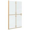 vidaXL &Tau;&omicron;ί&chi;&omicron;&sigmaf; Walk-In &Nu;&tau;&omicron;&upsilon;&sigmaf; &Chi;&rho;&upsilon;&sigma;ό 110 x 6,5 x 190 &epsilon;&kappa;.