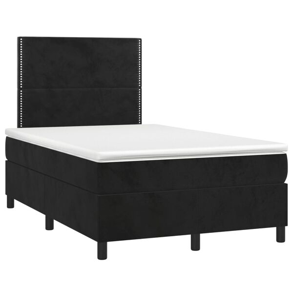 vidaXL &Kappa;&rho;&epsilon;&beta;ά&tau;&iota; Boxspring &mu;&epsilon; &Sigma;&tau;&rho;ώ&mu;&alpha; &Mu;&alpha;ύ&rho;&omicron; 120x190 &epsilon;&kappa;. &Beta;&epsilon;&lambda;&omicron;ύ&delta;&iota;&nu;&omicron;
