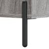 vidaXL Κομοδίνο Γκρι Sonoma 40 x 35 x 47,5 εκ. από Επεξεργασμένο Ξύλο