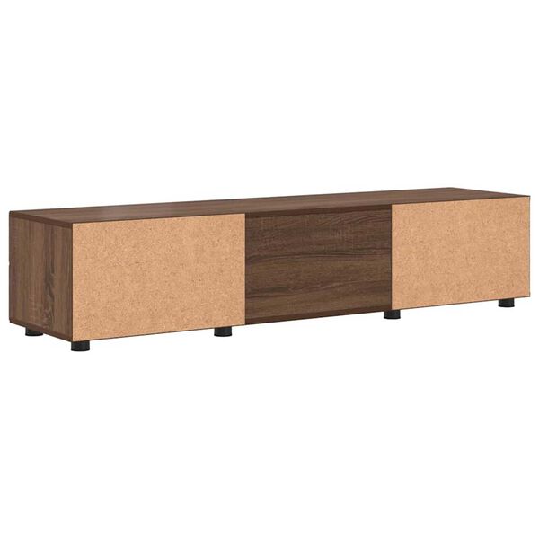 vidaXL Ντουλάπι TV Καφέ δρυς 150 x 39 x 30 εκ Επεξεργασμένο ξύλο