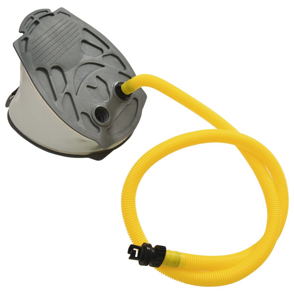 vidaXL Στρώμα Ενόργανης Φουσκωτό Μπλε 200 x 200 x 10 εκ. PVC με Τρόμπα