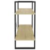 vidaXL Βιβλιοθήκη με 2 Ράφια Sonoma Δρυς 100 x 30 x 70 εκ. Επεξ. Ξύλο