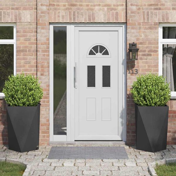 vidaXL &Gamma;&lambda;ά&sigma;&tau;&rho;&alpha; 2 pcs &Mu;&alpha;ύ&rho;&omicron; 50 x 50 x 75 cm &Alpha;&tau;&sigma;ά&lambda;&iota;