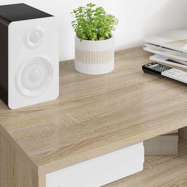 vidaXL &Nu;&tau;&omicron;&upsilon;&lambda;ά&pi;&iota; TV &Delta;&rho;ύ&sigmaf; Sonoma 100 x 48 x 43 &epsilon;&kappa;. &Epsilon;&pi;&epsilon;&xi;&epsilon;&rho;&gamma;&alpha;&sigma;&mu;έ&nu;&omicron; &xi;ύ&lambda;&omicron;