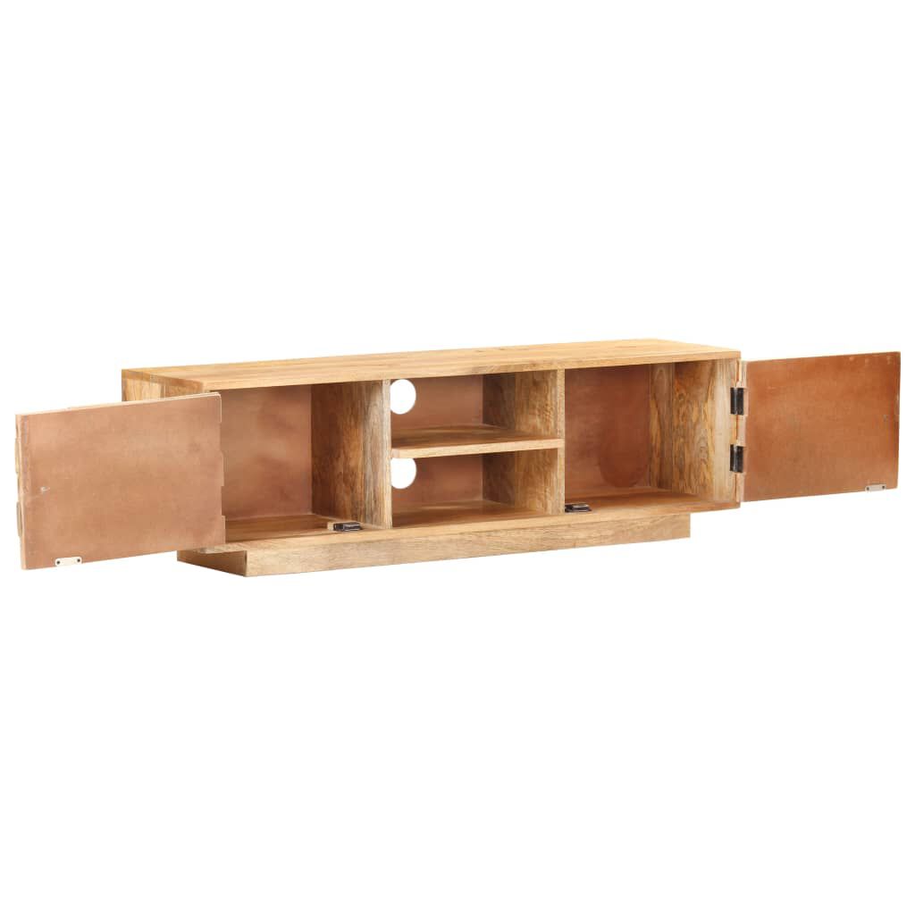 vidaXL Έπιπλο Τηλεόρασης 116 x 30 x 35 εκ. από Μασίφ Ξύλο Μάνγκο