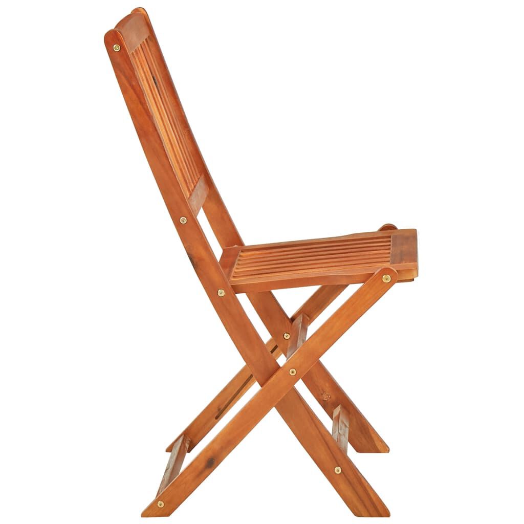 vidaXL Σετ Τραπεζαρίας Κήπου 7 Τεμαχίων 180x90x75 εκ. Μασίφ Ακακία