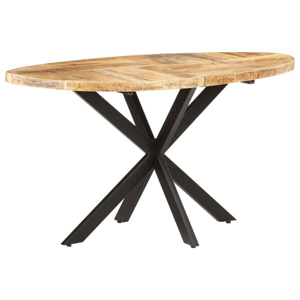 vidaXL Τραπεζαρία 140 x 80 x 75 εκ. από Μασίφ Ξύλο Μάνγκο