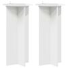 vidaXL &Beta;ά&sigma;&eta; &phi;&upsilon;&tau;ώ&nu; 2 pcs &Gamma;&upsilon;&alpha;&lambda;&iota;&sigma;&tau;&epsilon;&rho;ό &Lambda;&epsilon;&upsilon;&kappa;ό 40 x 40 x 80 cm