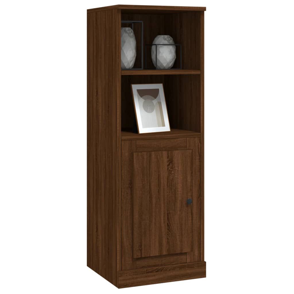 vidaXL Ντουλάπι Καφέ δρυς 36x35,5x103,5 εκ. από Επεξεργασμένο Ξύλο