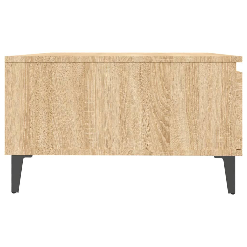 vidaXL Τραπεζάκι Σαλονιού Sonoma Δρυς 90x60x35 εκ. Επεξεργασμένο Ξύλο
