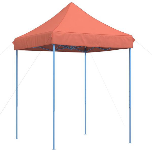 vidaXL Τέντα Εκδηλώσεων Πτυσσόμενη Pop-Up Τερακότα 200x200x306 εκ.