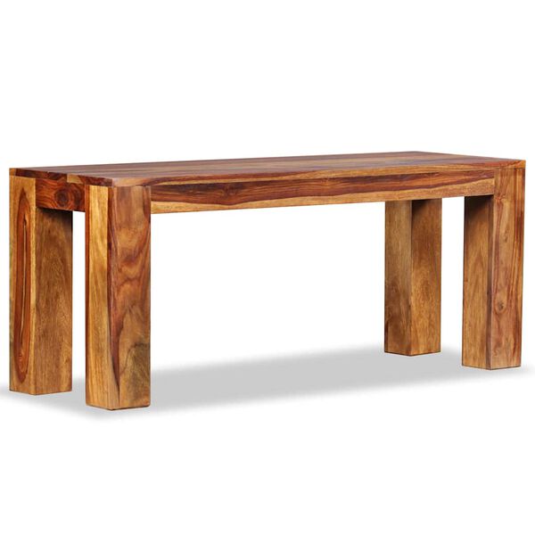 vidaXL Πάγκος 110 x 35 x 45 εκ. από Μασίφ Ξύλο Ακακίας