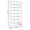vidaXL Έπιπλο για CD Καπνιστή Δρυς 102x23x177,5 εκ. Επεξεργασμένο Ξύλο