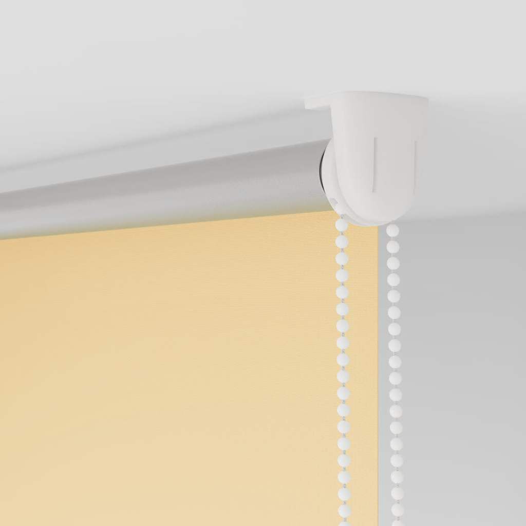 vidaXL Ρολέρ Μπλακάουτ Μπεζ 90x175 cm Πλάτος υφάσματος 85,7 cm