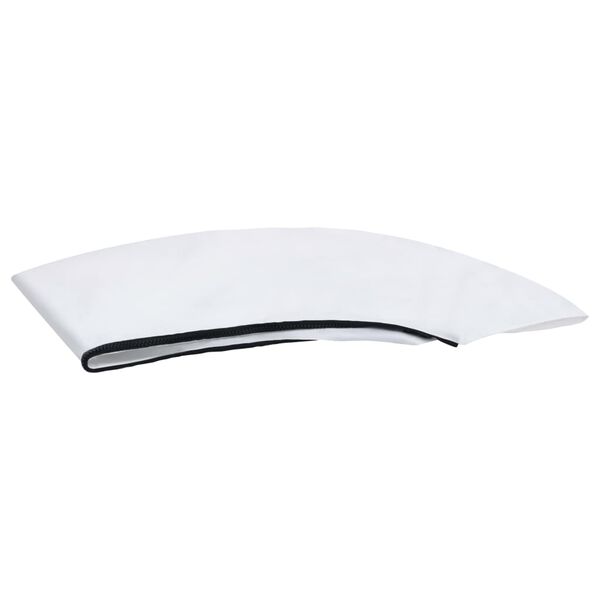vidaXL Τέντα Σκάφους με 2 Αψίδες Λευκή 180x150x110 εκ.