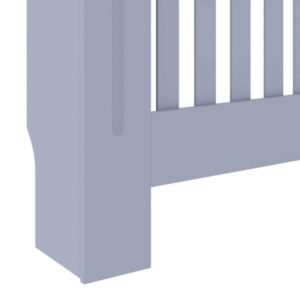 vidaXL Καπάκι Καλοριφέρ 2 pcs Γκρι 78 x 19 x 81.5 cm
