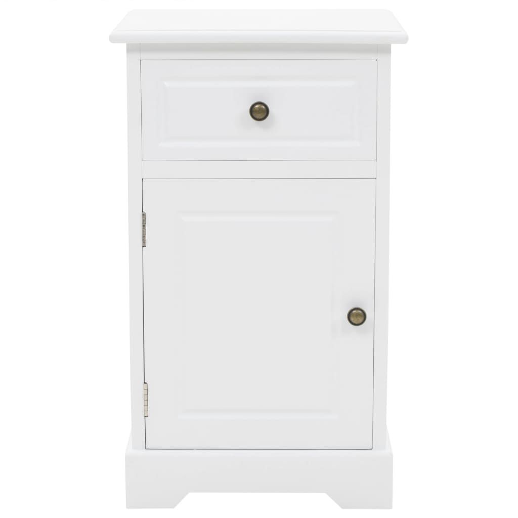 vidaXL Κομοδίνο 35 x 32 x 59 εκ. από MDF και Ξύλο Πεύκου