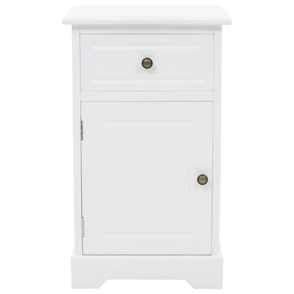 vidaXL Κομοδίνο 35 x 32 x 59 εκ. από MDF και Ξύλο Πεύκου