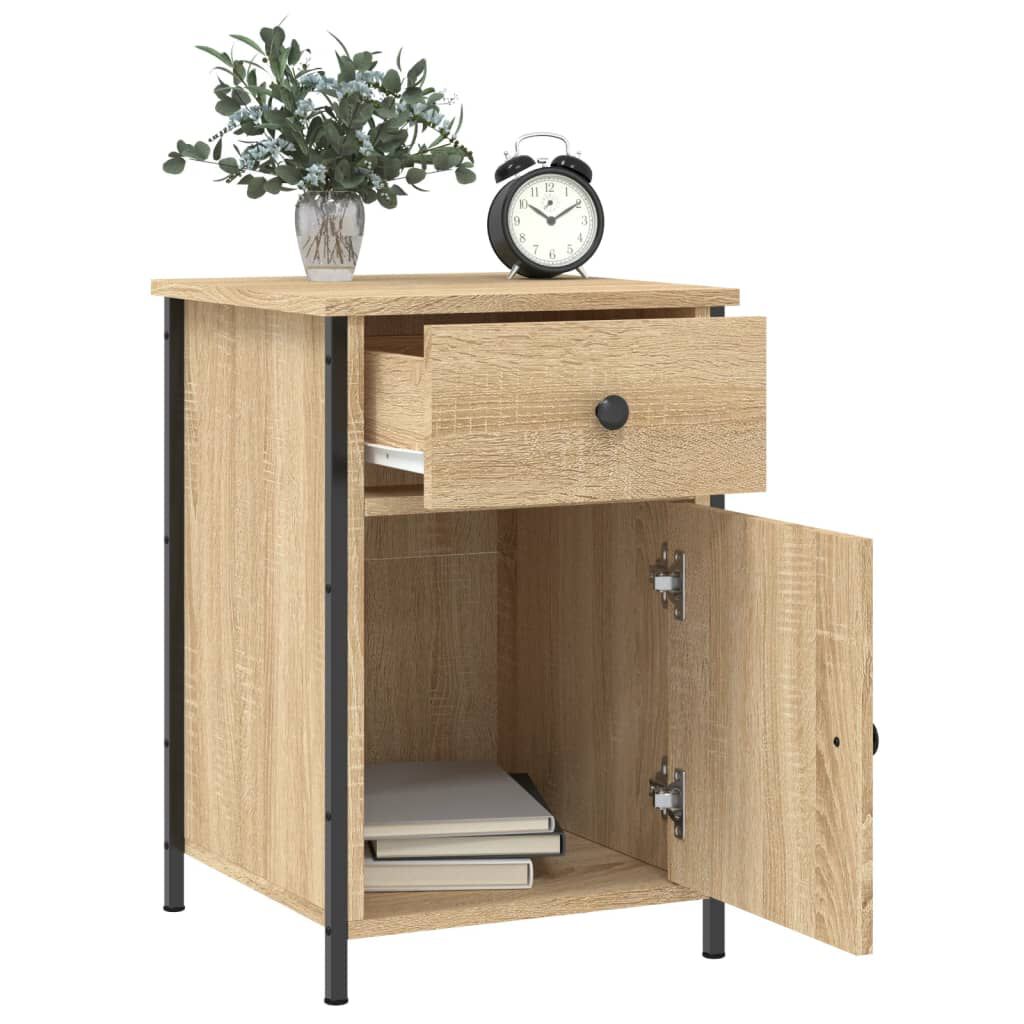 vidaXL Κομοδίνο Sonoma Δρυς 40 x 42 x 60 εκ. από Επεξεργασμένο Ξύλο