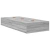 vidaXL Σκελετός Κρεβατιού Γκρι sonoma 90 x 200 cm Επεξεργασμένο ξύλο