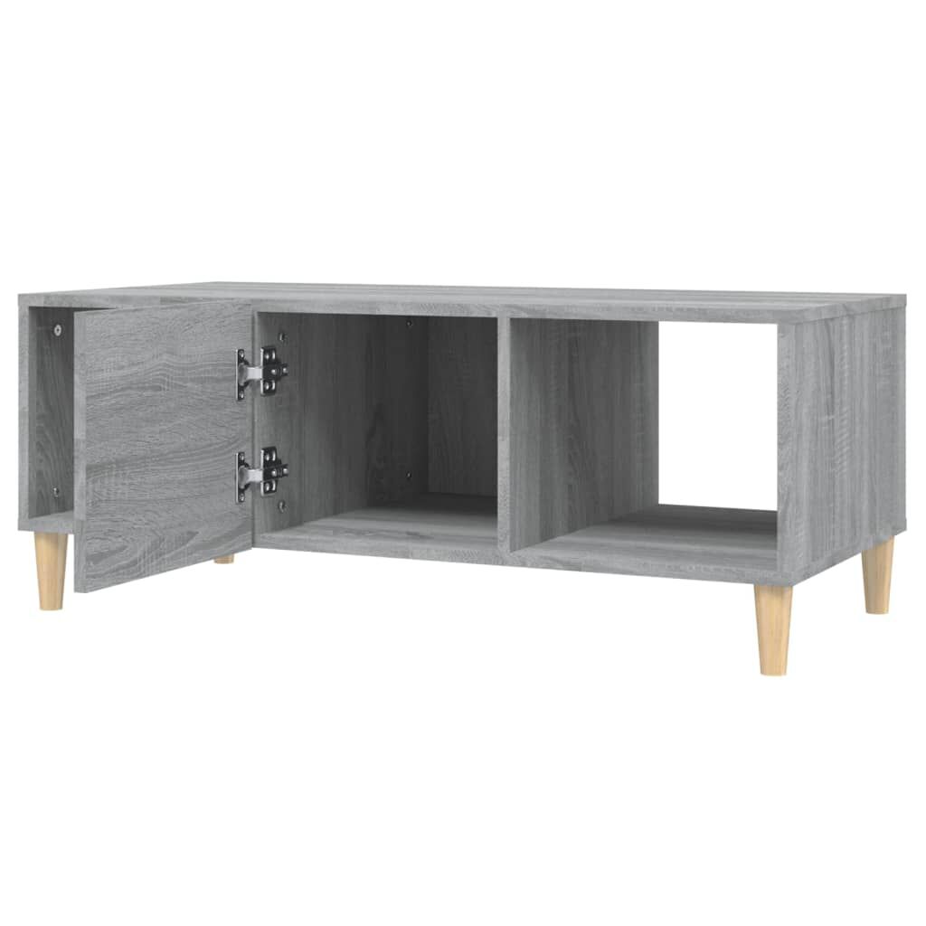 vidaXL Τραπεζάκι Σαλονιού Γκρι Sonoma 102x50x40 εκ. Επεξεργασμένο Ξύλο