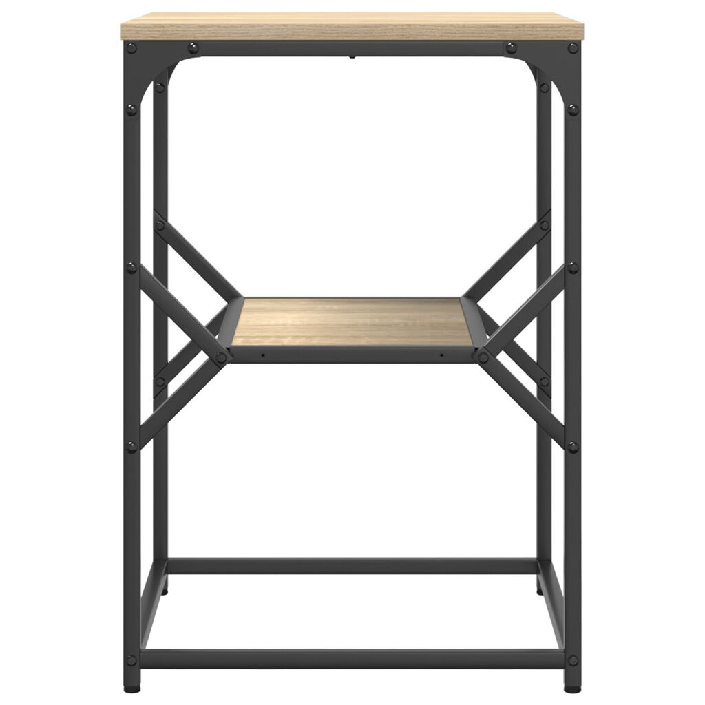 vidaXL Τραπεζάκι Πλευράς Sonoma Δρυς 41 x 40 x 60 εκ.