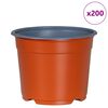 vidaXL &Gamma;&lambda;ά&sigma;&tau;&rho;&alpha; &Lambda;&omicron;&upsilon;&lambda;&omicron;&upsilon;&delta;&iota;ώ&nu; 200 pcs &Tau;&epsilon;&rho;&alpha;&kappa;ό&tau;&alpha; &Oslash; 15 x 12.5 &epsilon;&kappa;. &Pi;&lambda;&alpha;&sigma;&tau;&iota;&kappa;ό