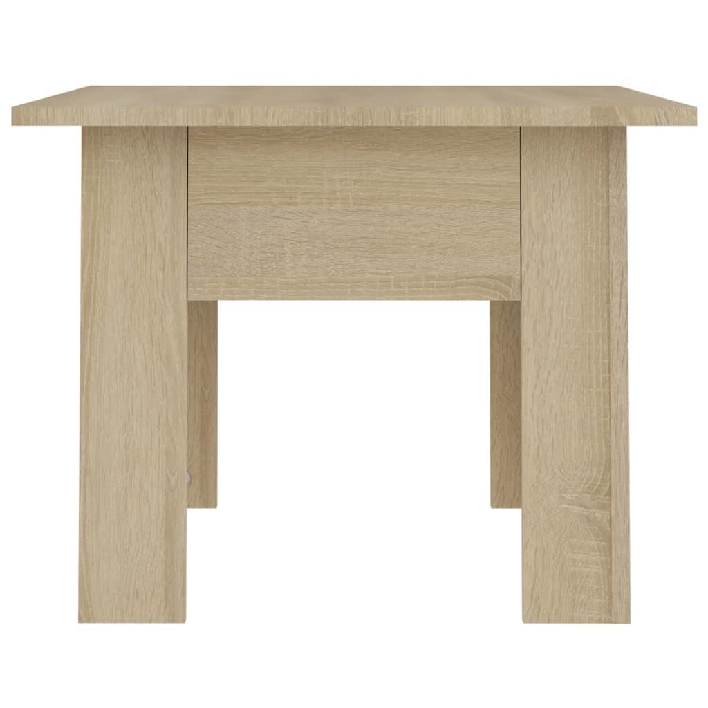 vidaXL Τραπεζάκι Σαλονιού Sonoma Δρυς 55 x 55 x 42 εκ. Μοριοσανίδα