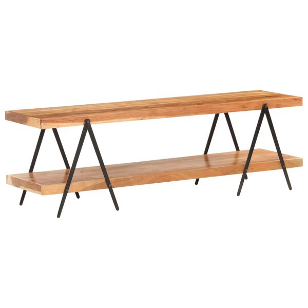vidaXL Έπιπλο Τηλεόρασης 160 x 40 x 50 εκ. από Μασίφ Ξύλο Ακακίας