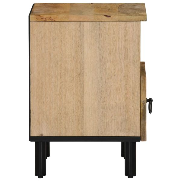 vidaXL Κομοδίνο 40 x 33 x 46 εκ. από Μασίφ Ξύλο Μάνγκο