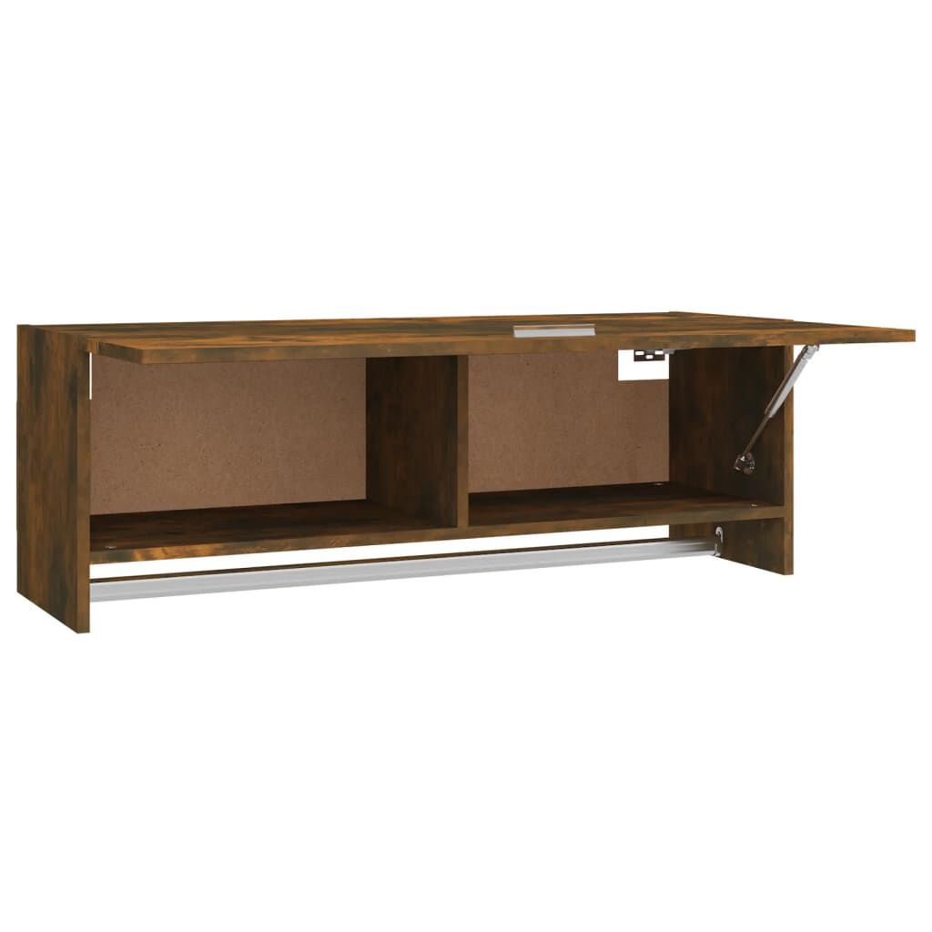 vidaXL Ντουλάπα Καπνιστή Δρυς 100x32,5x35 εκ. από Επεξεργασμένο Ξύλο