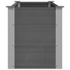 vidaXL Ζαρντινιέρα Υπερυψωμένη Γκρι 150 x 50 x 54 εκ. από WPC