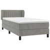 vidaXL &Kappa;&rho;&epsilon;&beta;ά&tau;&iota; Boxspring &mu;&epsilon; &Sigma;&tau;&rho;ώ&mu;&alpha; &Alpha;&nu;&omicron;&iota;&chi;&tau;ό &Gamma;&kappa;&rho;&iota; 90x190 &epsilon;&kappa;. &Beta;&epsilon;&lambda;&omicron;ύ&delta;&iota;&nu;&omicron;