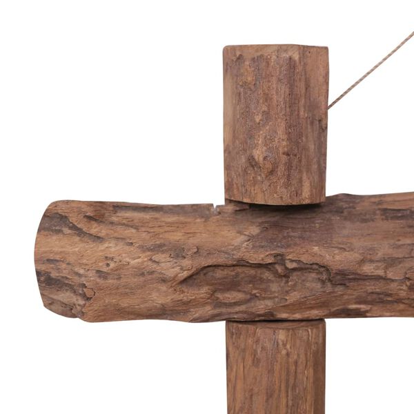 vidaXL &Kappa;&alpha;&theta;&rho;έ&phi;&tau;&eta;&sigmaf; &alpha;&pi;ό &Kappa;&omicron;&rho;&mu;&omicron;ύ&sigmaf; &Phi;&upsilon;&sigma;&iota;&kappa;ό &Chi;&rho;ώ&mu;&alpha; 70x70 &epsilon;&kappa; &Alpha;&nu;&alpha;&kappa;. &Xi;ύ&lambda;&omicron; Teak