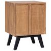 vidaXL Κομοδίνο 40 x 35 x 55 εκ. από Μασίφ Ξύλο Teak