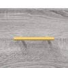 vidaXL Ντουλάπι Γκρι Sonoma 69,5 x 34 x 180 εκ. Επεξεργασμένο Ξύλο