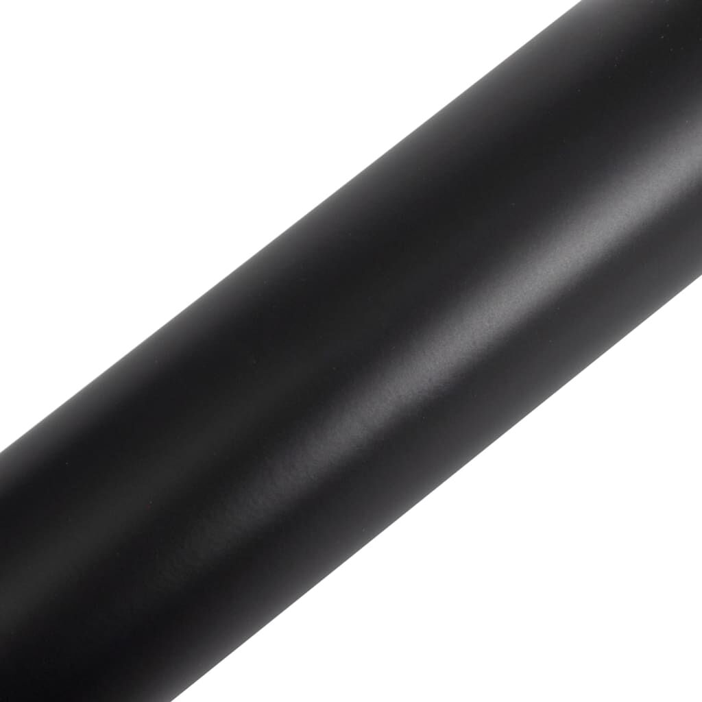 vidaXL Μεμβράνη Αυτοκινήτου Μαύρη Ματ 100 x 150 εκ.