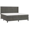 vidaXL &Kappa;&rho;&epsilon;&beta;ά&tau;&iota; Boxspring &mu;&epsilon; &Sigma;&tau;&rho;ώ&mu;&alpha; &Sigma;&kappa;&omicron;ύ&rho;&omicron; &Gamma;&kappa;&rho;&iota; 200x200 &epsilon;&kappa;. &Beta;&epsilon;&lambda;&omicron;ύ&delta;&iota;&nu;&omicron;