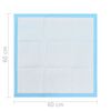 vidaXL Πάνες Εκπαίδευσης Κατοικίδιου 200 τεμ. 60 x 60 εκ. Non Woven