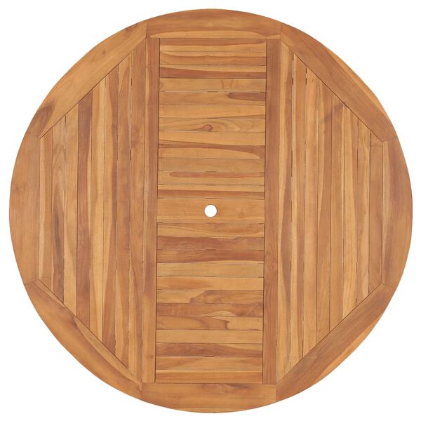 vidaXL Τραπέζι Κήπου 150 x 76 εκ. από Μασίφ Ξύλο Teak