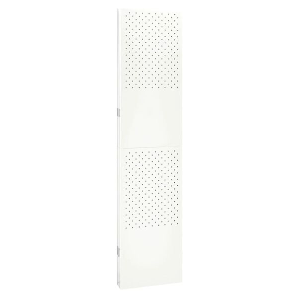 vidaXL Διαχωριστικό Δωματίου με 4 Πάνελ Λευκό 160 x 180 εκ. από Ατσάλι