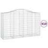 vidaXL &Sigma;&upsilon;&rho;&mu;&alpha;&tau;&omicron;&kappa;&iota;&beta;ώ&tau;&iota;&alpha; &Tau;&omicron;&xi;&omega;&tau;ά 10 &tau;&epsilon;&mu;. 200x50x120/140 &epsilon;&kappa;. &Gamma;&alpha;&lambda;&beta;&alpha;&nu;. &Alpha;&tau;&sigma;ά&lambda;&iota;