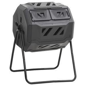vidaXL &Kappa;ά&delta;&omicron;&sigmaf; &Kappa;&omicron;&mu;&pi;&omicron;&sigma;&tau;&omicron;&pi;&omicron;ί&eta;&sigma;&eta;&sigmaf; &Kappa;ή&pi;&omicron;&upsilon; &Mu;&alpha;ύ&rho;&omicron;&sigmaf; 73 x 64 x 95 &epsilon;&kappa;. 160 &Lambda;ί&tau;&rho;&omega;&nu;