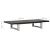 vidaXL Έπιπλο Μπάνιου Μαύρο 90 x 40 x 16,3 εκ.