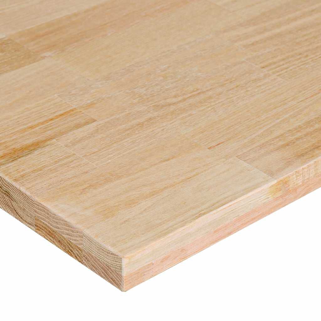 πάγκος εργασίας vidaXL 80x60x(71,5-98) cm Μασίφ Ξύλο Δρυς