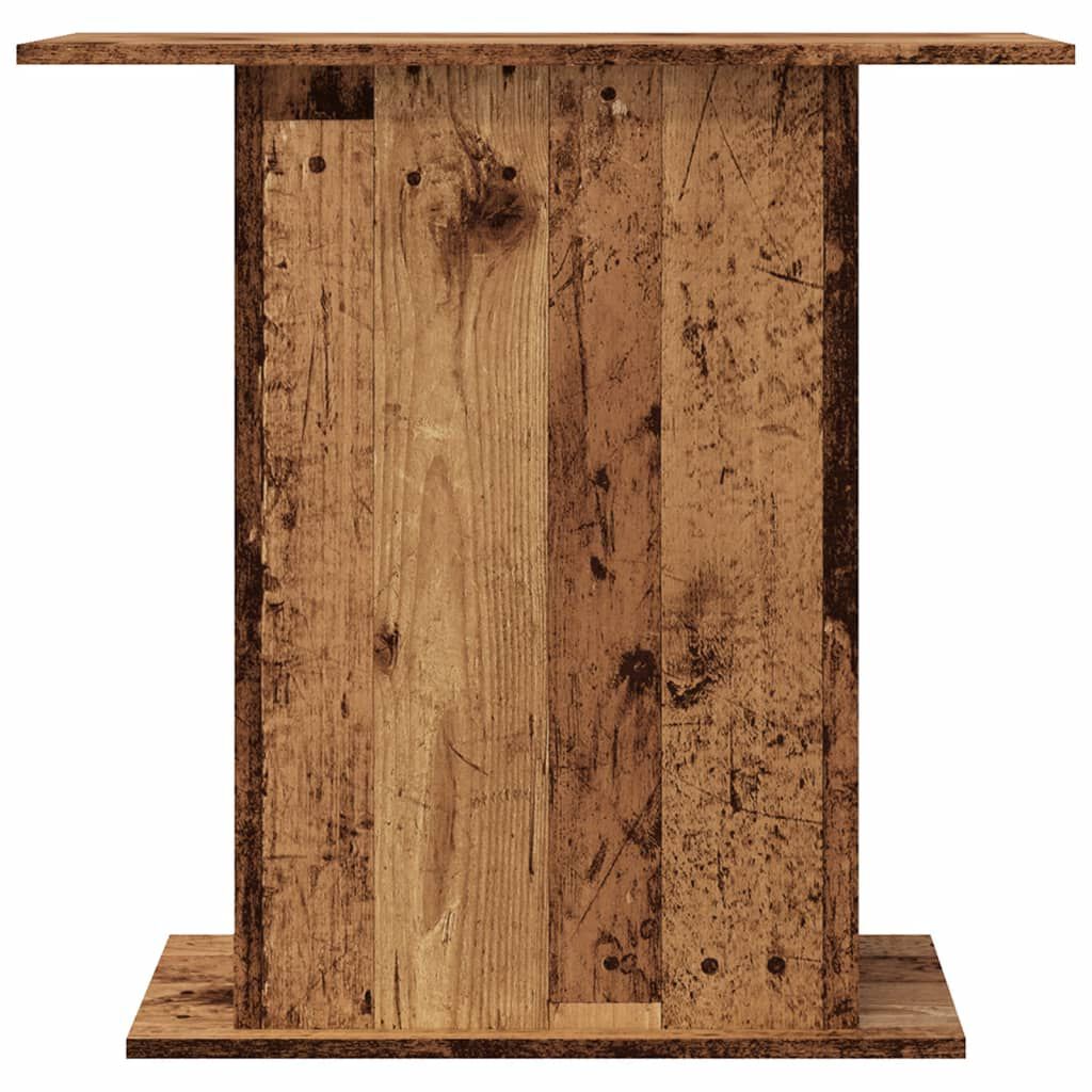 vidaXL Βάση Ενυδρείου Όψη Παλαιού Ξύλου 36x75x72,5 εκ. Επεξ. Ξύλο